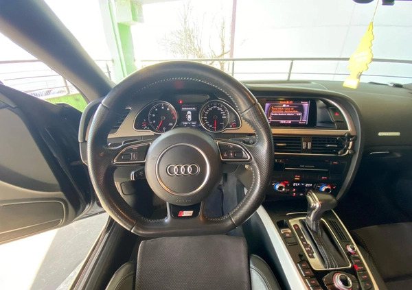 Audi A5 cena 57900 przebieg: 219000, rok produkcji 2013 z Warszawa małe 704